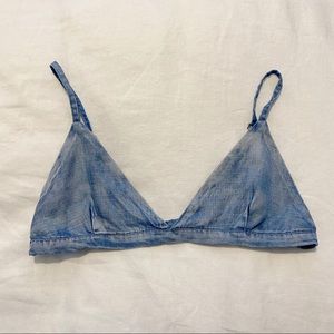 Denim Bralette
